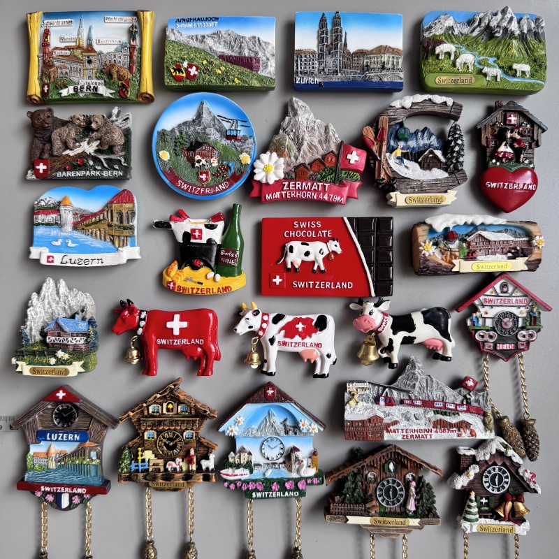 Car Accessories Bali - Switzerland Fridge Magnets Bern Zurich Zermart