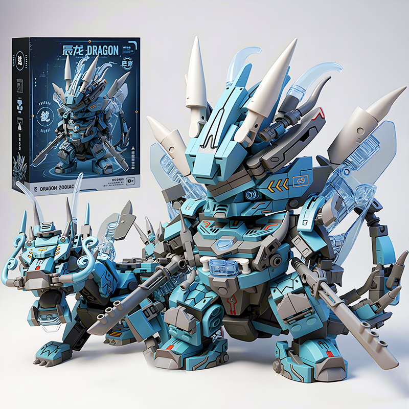 Car Accessories For Boys - 2 in 1 Transformable Mecha Robot
