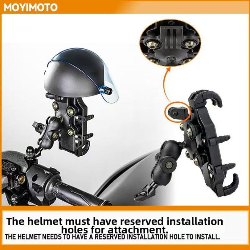 Automatic Car Sunshade - Motorcycle Phone Holder With Extended Rainproof
