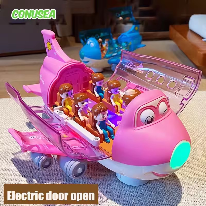 Car Accessories For Boys - Kids Toys Electric Plane Aircraft Toys