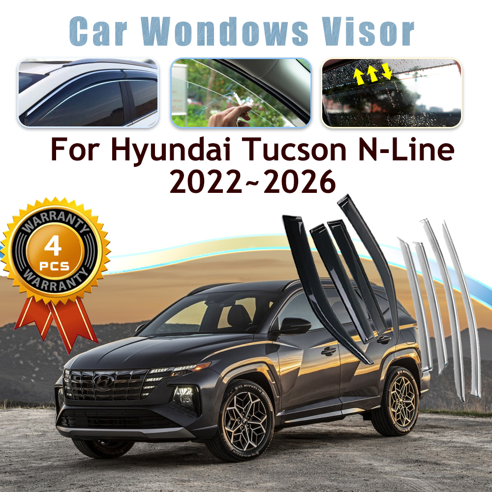 Car Accessories Uk - Car Window Visors For Hyundai Tucson