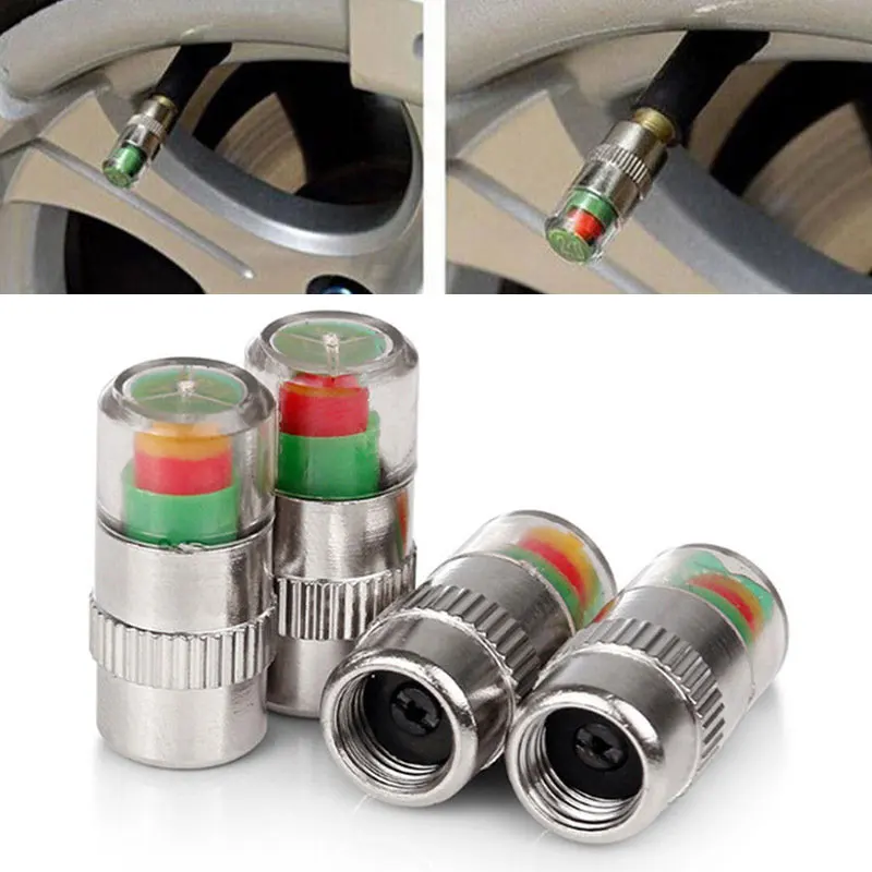 4pcs Car Tire Pressure Monitor - Tire Pressure Monitor reseña y precio