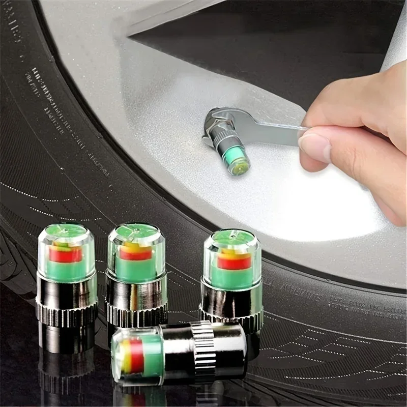 4pcs Car Tire Pressure Monitor - Tire Pressure Monitor reseña y precio