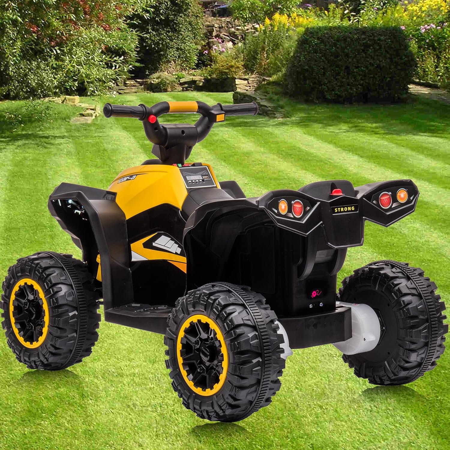 12V Kids Ride On ATV, 4 Wheele - Car Accessories For Boys reseña y precio