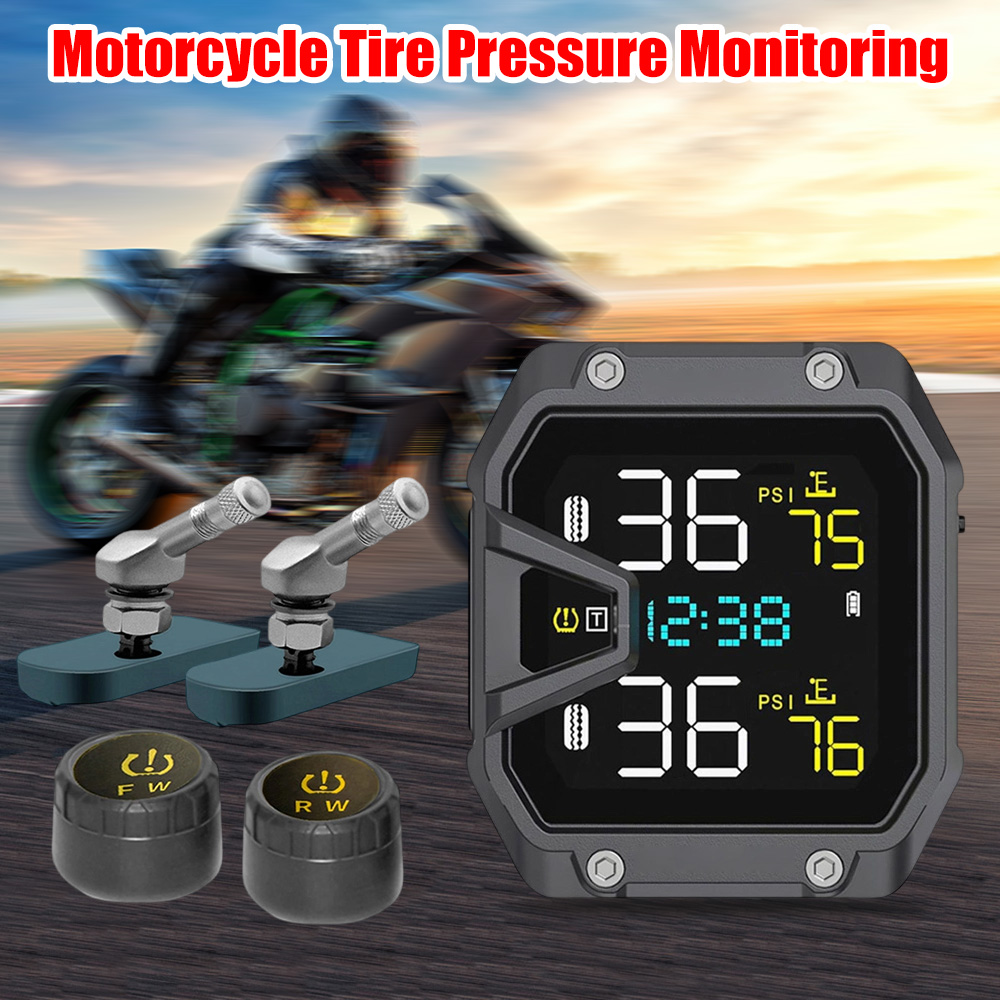 Motorcycle TPMS Tire Pressure  - Tire Pressure Monitor reseña y precio