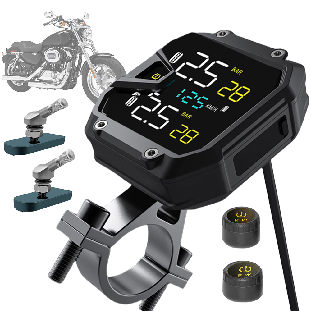 Motorcycle TPMS Tire Pressure  - Tire Pressure Monitor reseña y precio