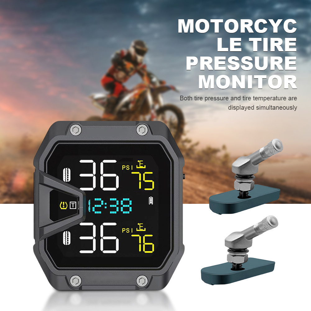 Motorcycle TPMS Tire Pressure  - Tire Pressure Monitor reseña y precio