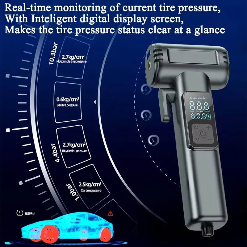 Customizable Cordless Tire Inf - Tire Pressure Monitor reseña y precio