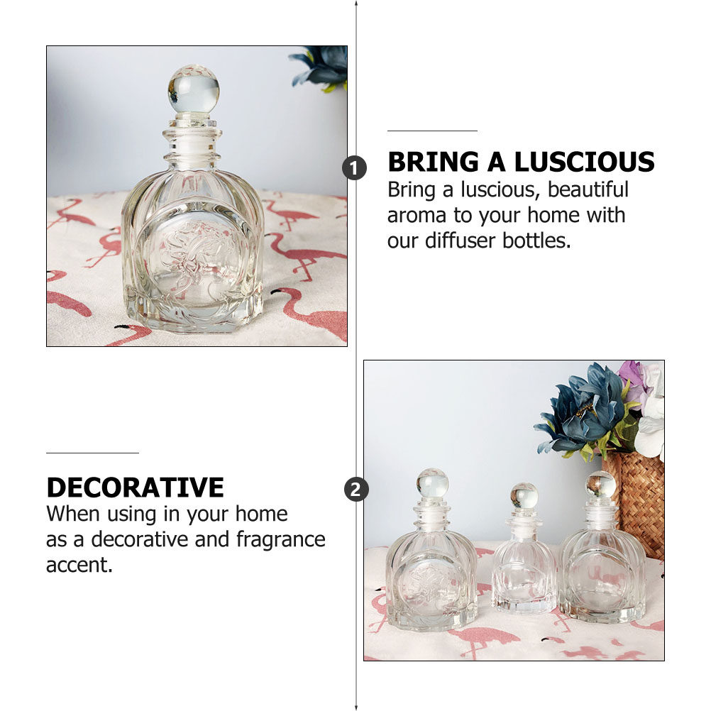5Sets Fragrance Bottles Transp - Car Fragrance Diffuser reseña y precio