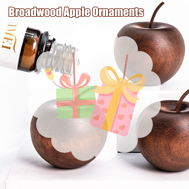 1PCS Of Wooden Apple Shaped Es - Car Fragrance Diffuser reseña y precio