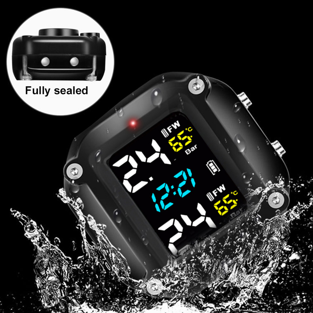 Motorcycle Tire Pressure Senso - Tire Pressure Monitor reseña y precio