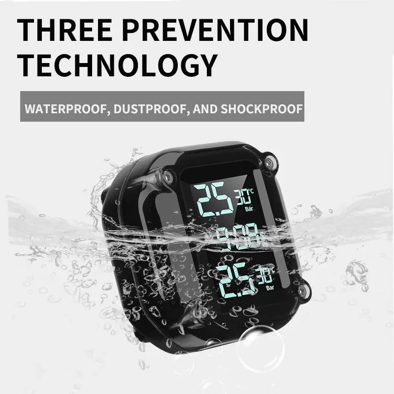 TAVALER M5 Motorcycle Tire Pre - Tire Pressure Monitor reseña y precio