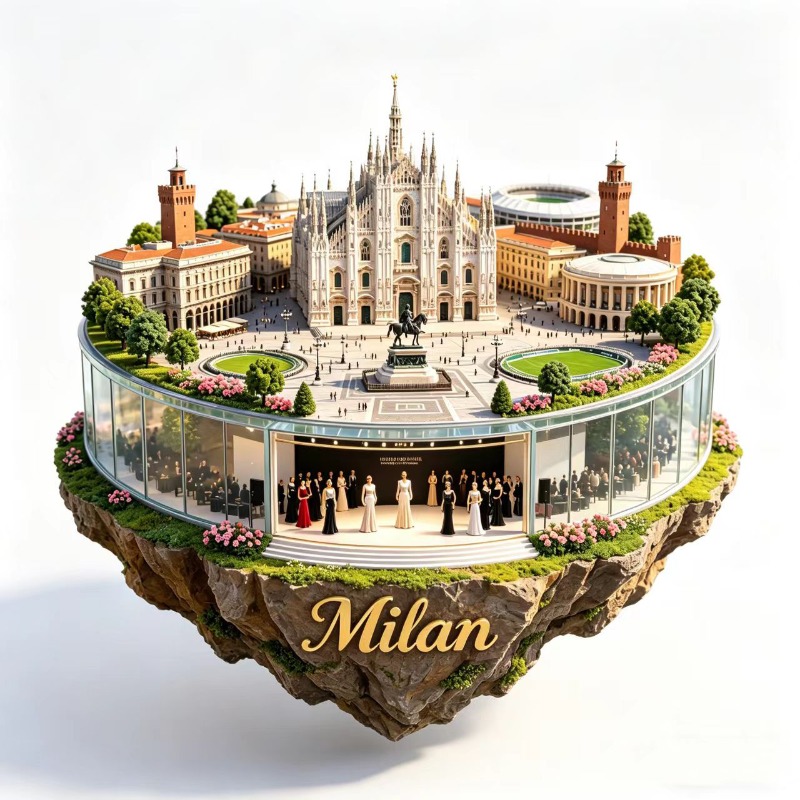 Italy Milan Fridge Magnets Met - Car Accessories Bali reseña y precio