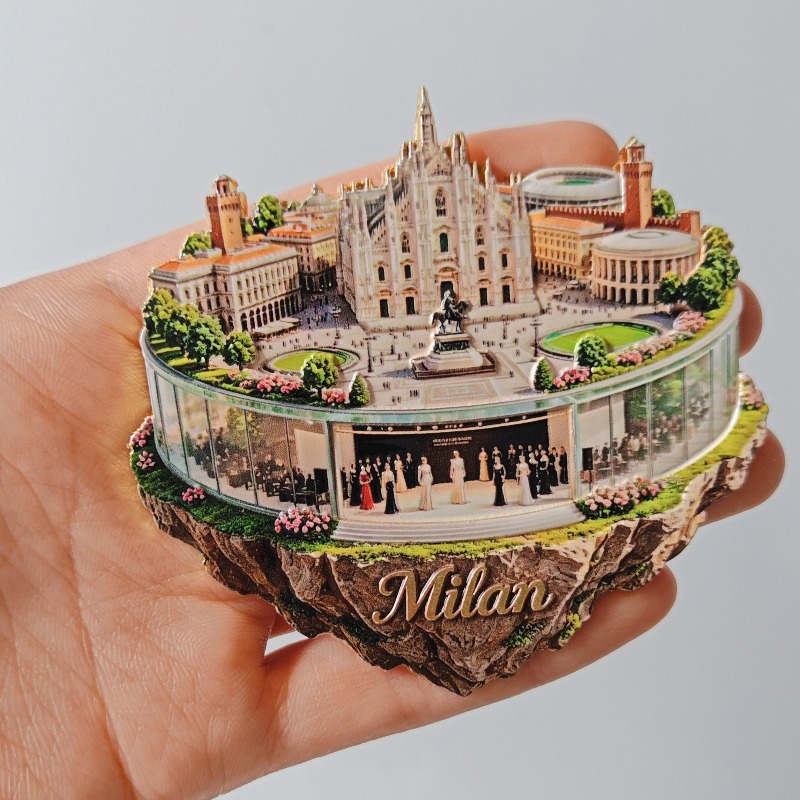 Italy Milan Fridge Magnets Met - Car Accessories Bali reseña y precio