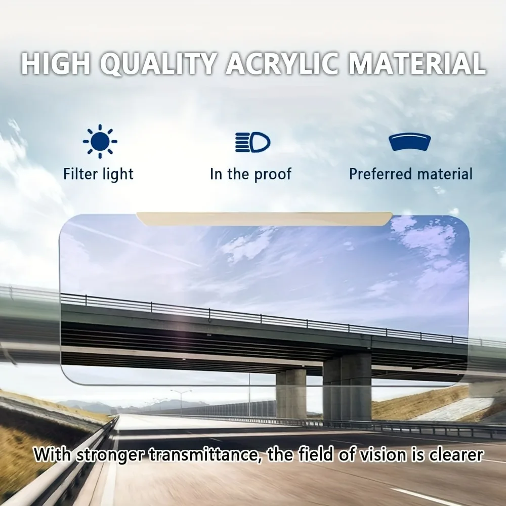 Foldable Car Sun Visor HD Anti - Car Accessories For Night Driving reseña y precio