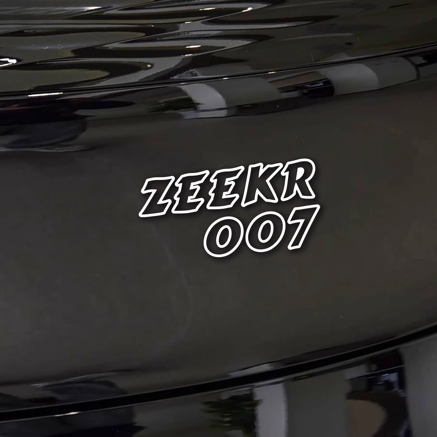 For Zeekr 7X 001 007 009 Rear  - Car Accessories Logo reseña y precio