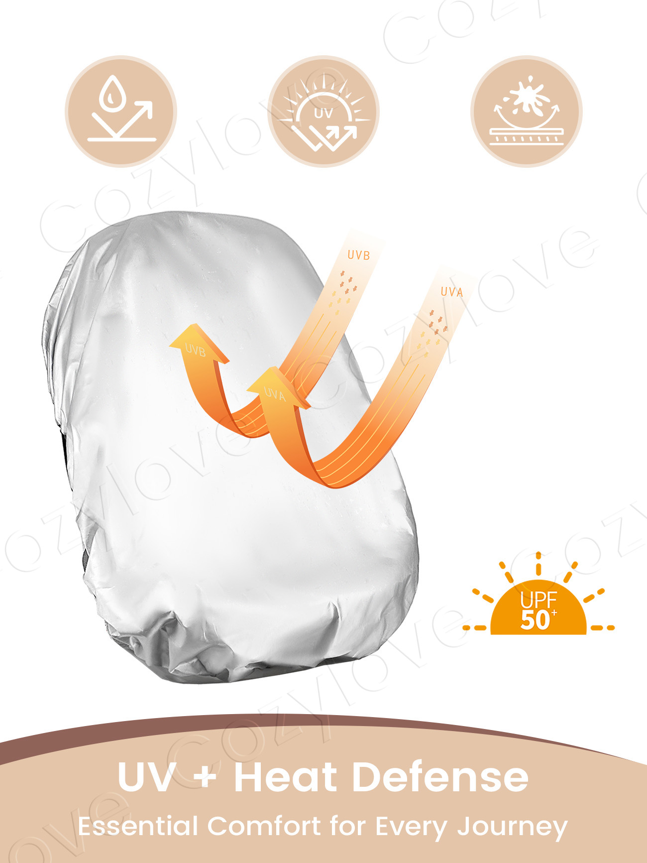 Universal Infant Car  Seat Sun - Automatic Car Sunshade reseña y precio