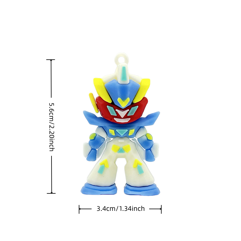 Gundam Silicone Keychain, Mini - Car Accessories For Boys reseña y precio