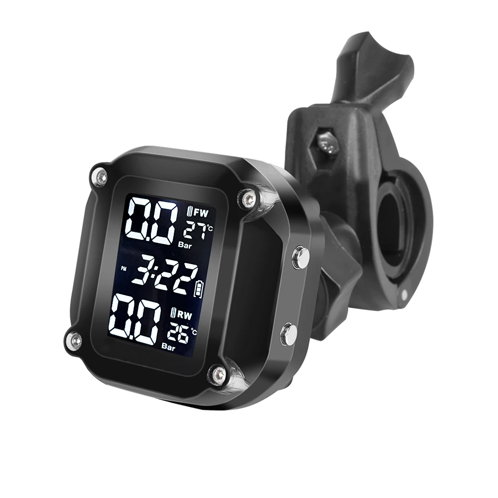 Motorcycle TPMS Motor Tire Pre - Tire Pressure Monitor reseña y precio
