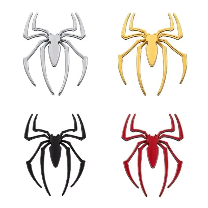 3D metal car stickers, spider  - Car Accessories Logo reseña y precio