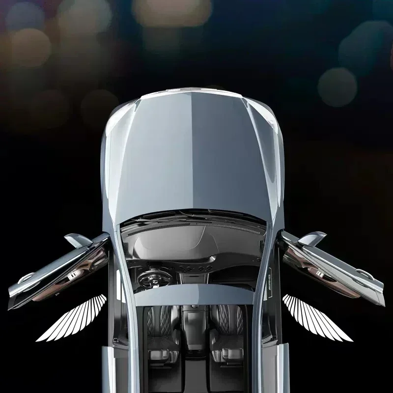 2Pcs/4Pcs Car Angel Wings Wire - Car Accessories Logo reseña y precio