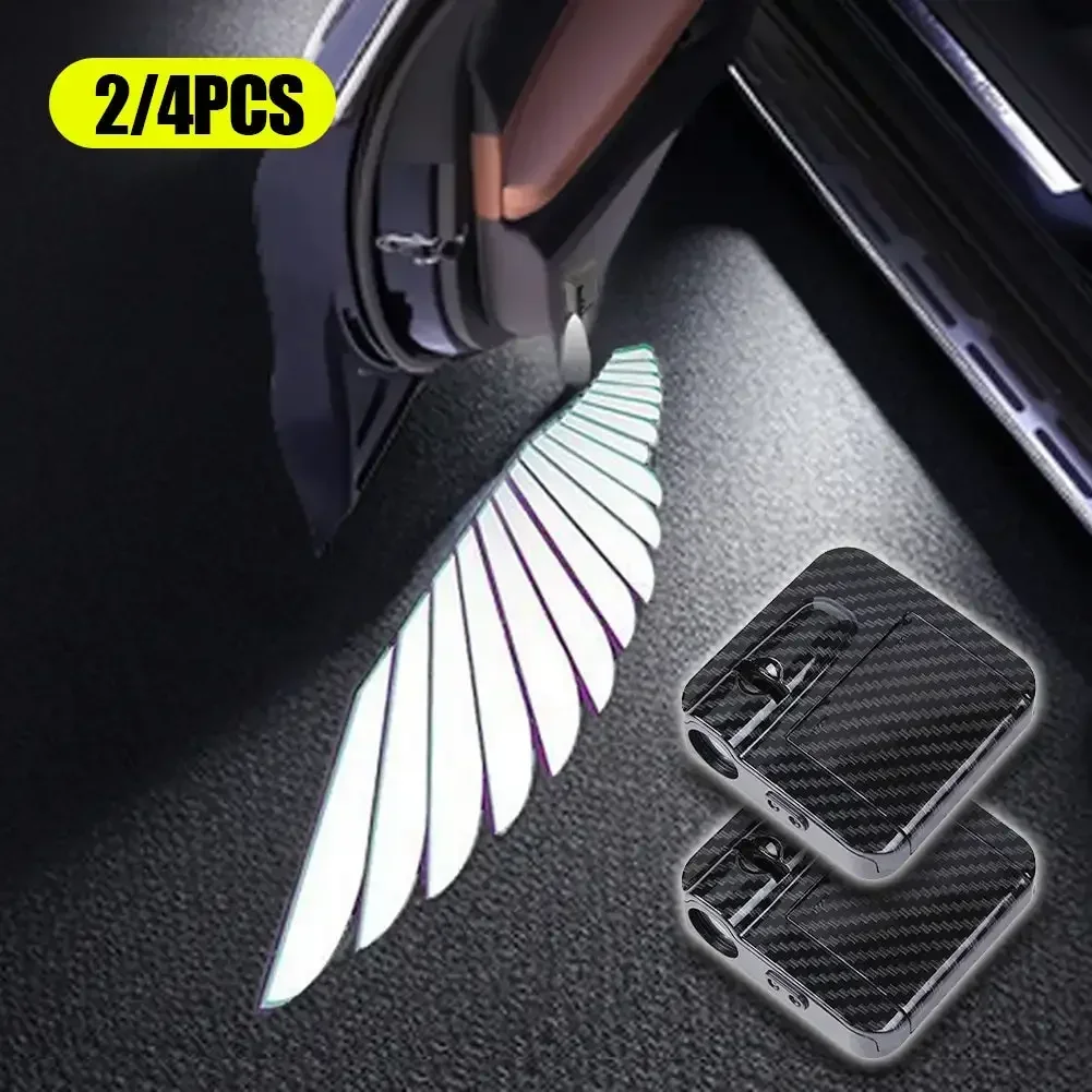 2Pcs/4Pcs Car Angel Wings Wire - Car Accessories Logo reseña y precio