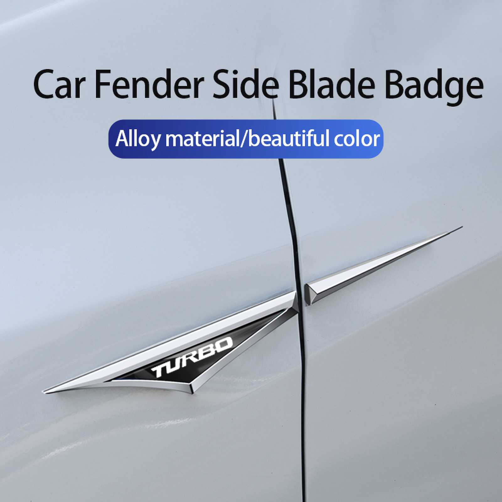 New Fashion Turbo Logo Car Met - Car Accessories Logo reseña y precio