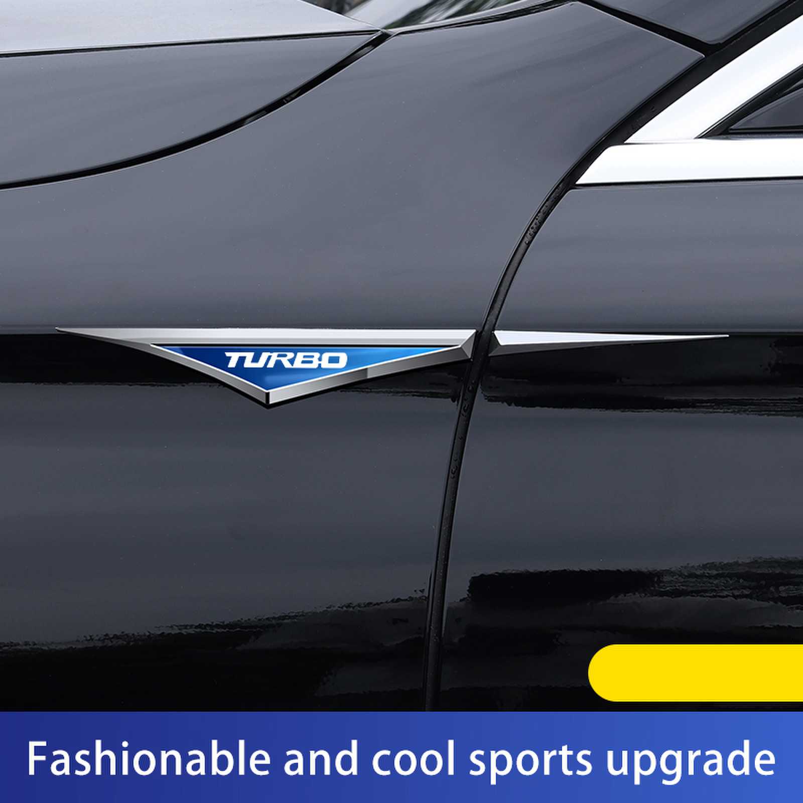 New Fashion Turbo Logo Car Met - Car Accessories Logo reseña y precio