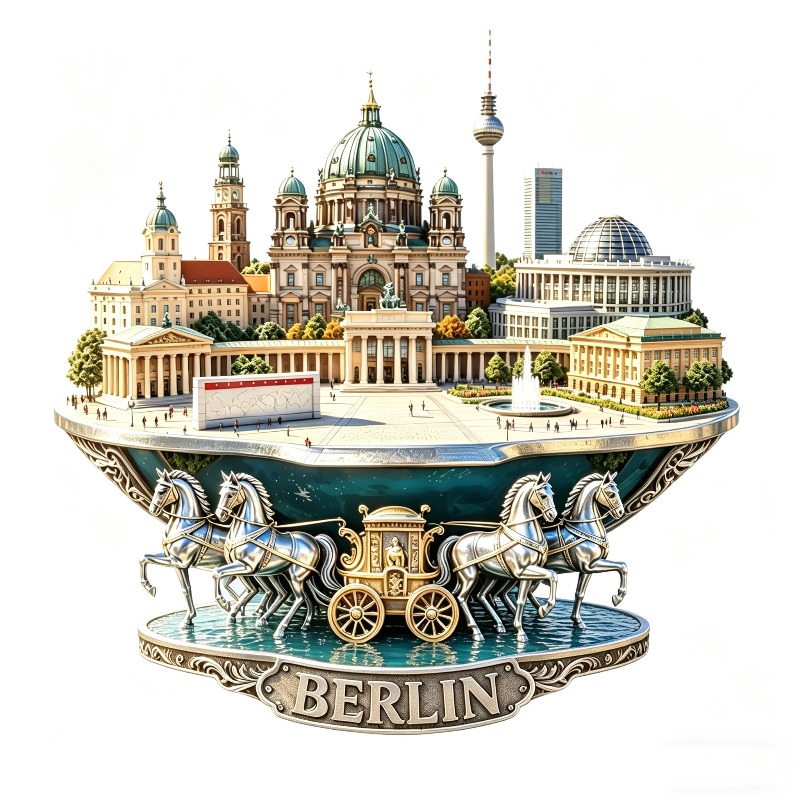 Germany Berlin Fridge Magnets  - Car Accessories Bali reseña y precio
