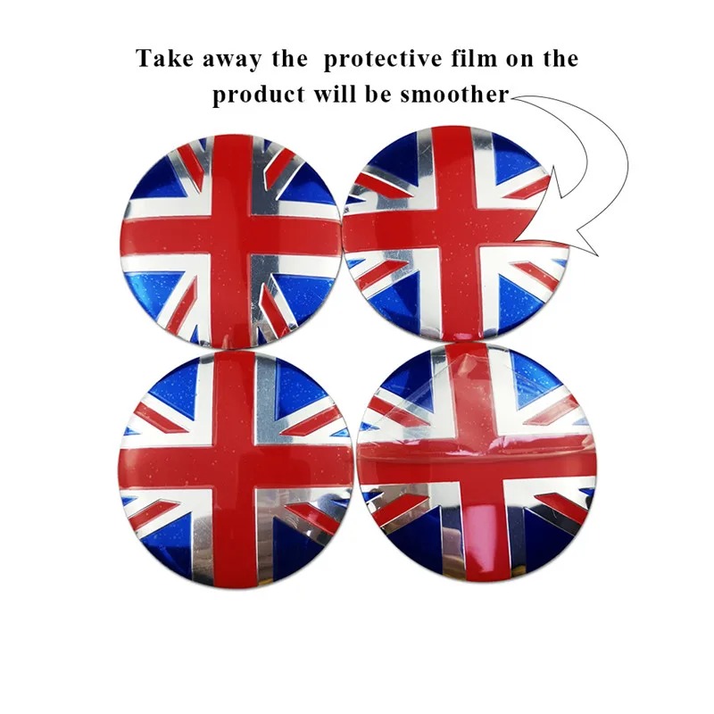 4Pcs UK USA German France Ital - Car Accessories Uk reseña y precio