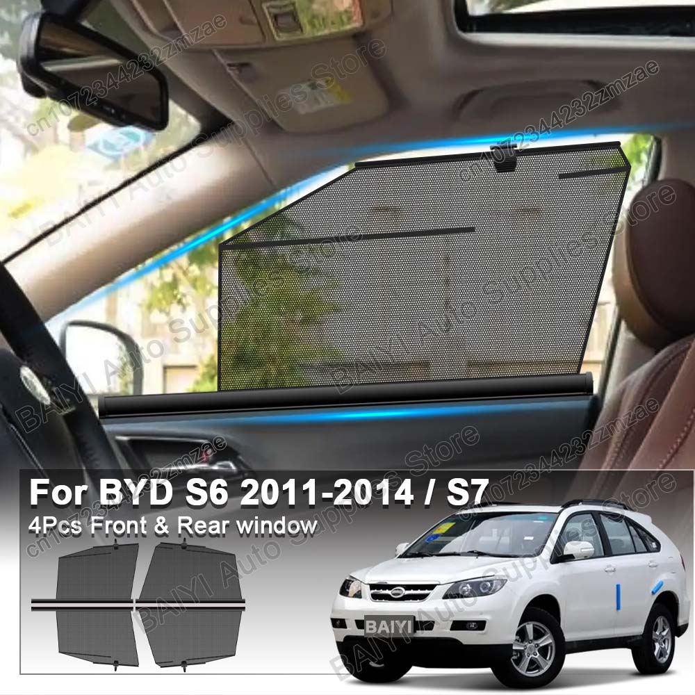 For BYD S7/S6 2011-2014 car si - Automatic Car Sunshade reseña y precio