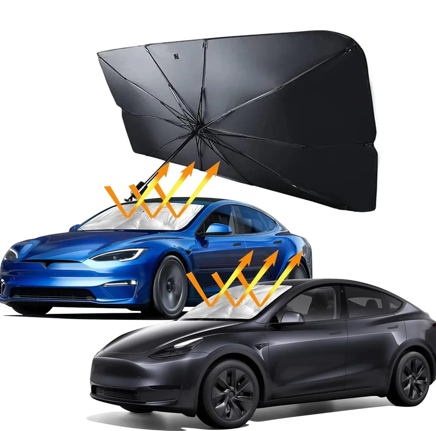 Foldable Car Sun Shade Protect - Automatic Car Sunshade reseña y precio