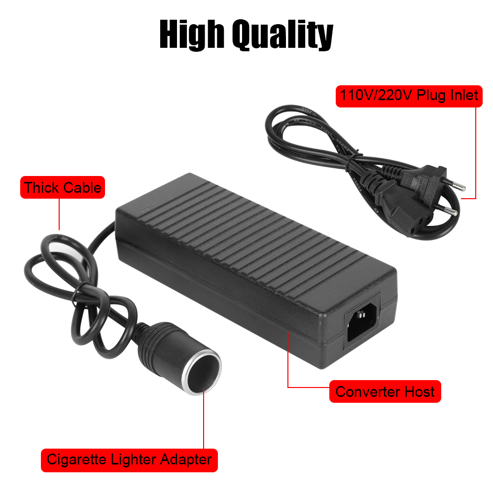 Cigarette Lighter Converter AC - Car Accessories Uk reseña y precio