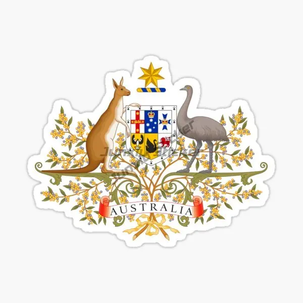 Australia Flag Map Kangaroo Em - Car Accessories Australia reseña y precio
