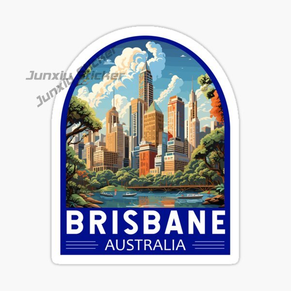 Australia BRISBANE Flag Vinyl  - Car Accessories Australia reseña y precio
