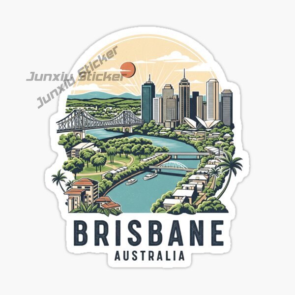 Australia BRISBANE Flag Vinyl  - Car Accessories Australia reseña y precio