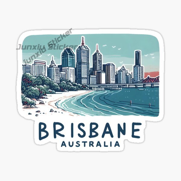 Australia BRISBANE Flag Vinyl  - Car Accessories Australia reseña y precio
