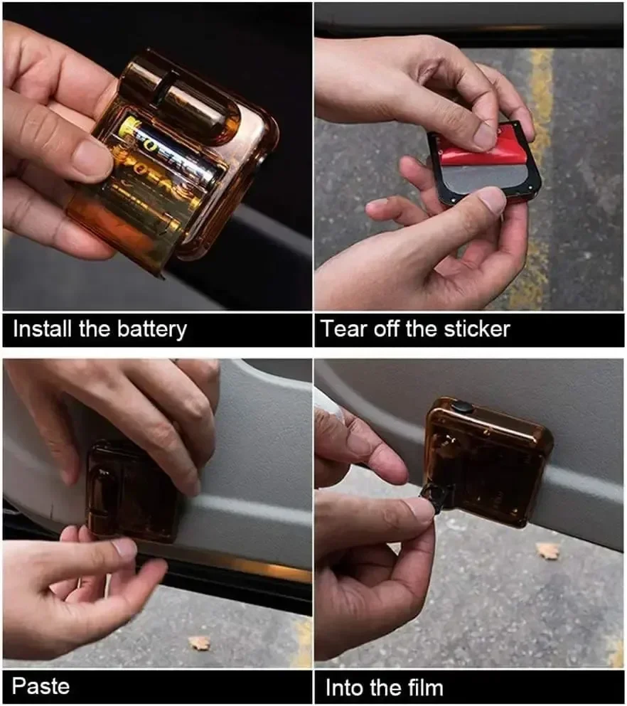 LED Car Door Logo Projector Gh - Car Accessories Logo reseña y precio