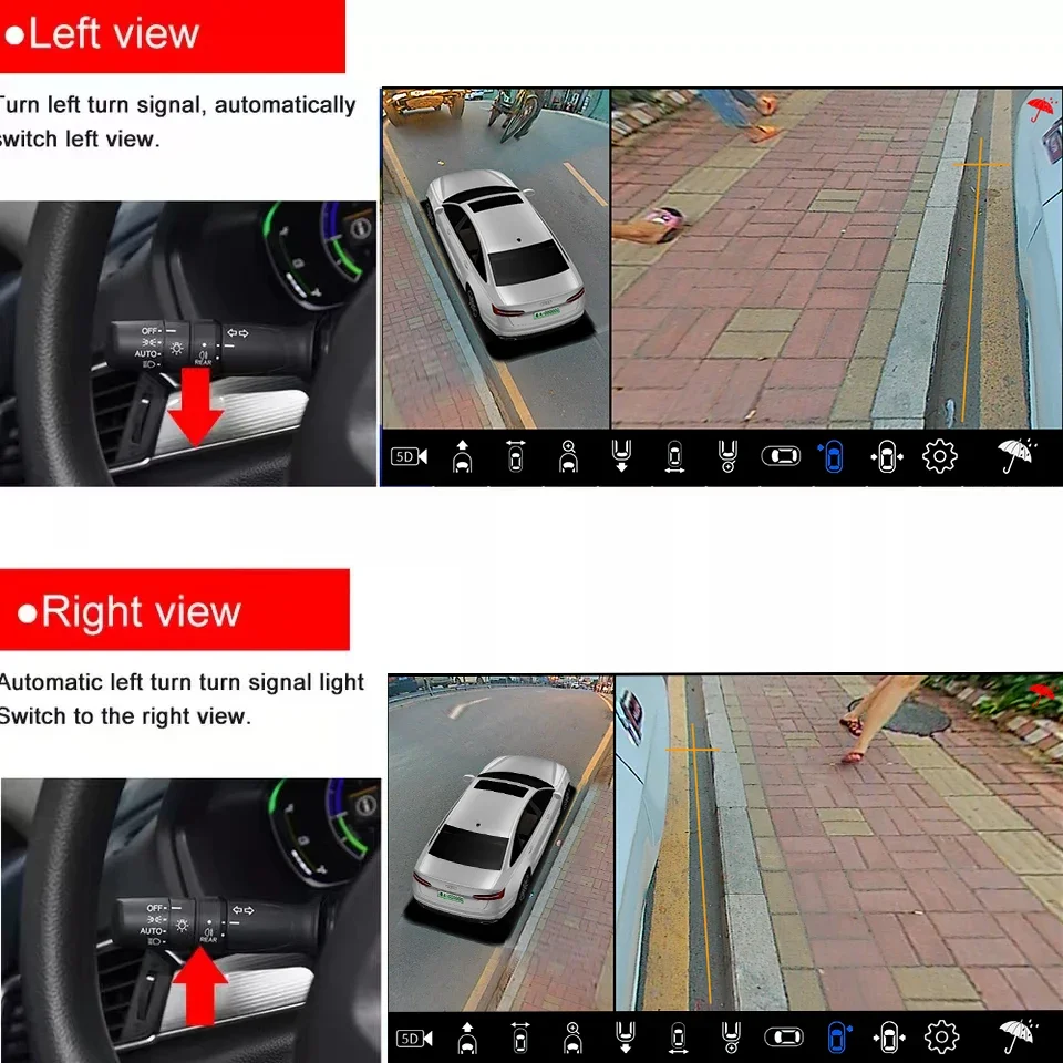 Car 360 Panoramic Camera Drivi - Car Accessories For Night Driving reseña y precio