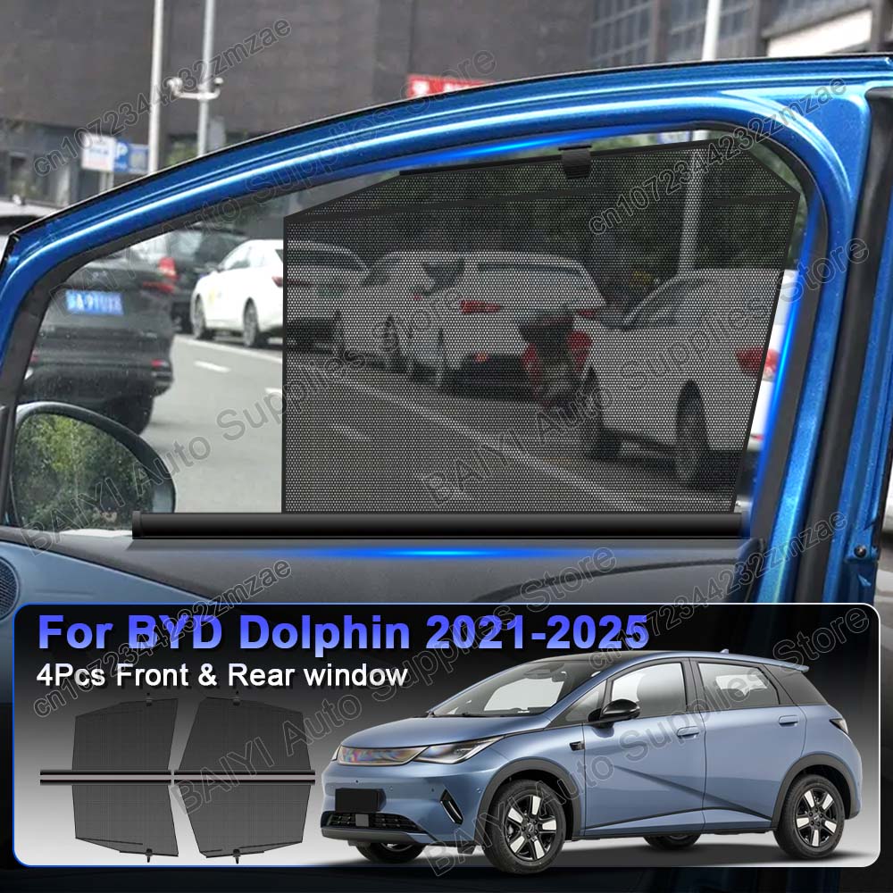 For BYD Dolphin 2021-2025 Car  - Automatic Car Sunshade reseña y precio
