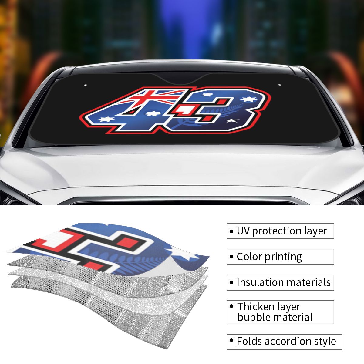 Jack Miller Number 43 Australi - Car Accessories Australia reseña y precio