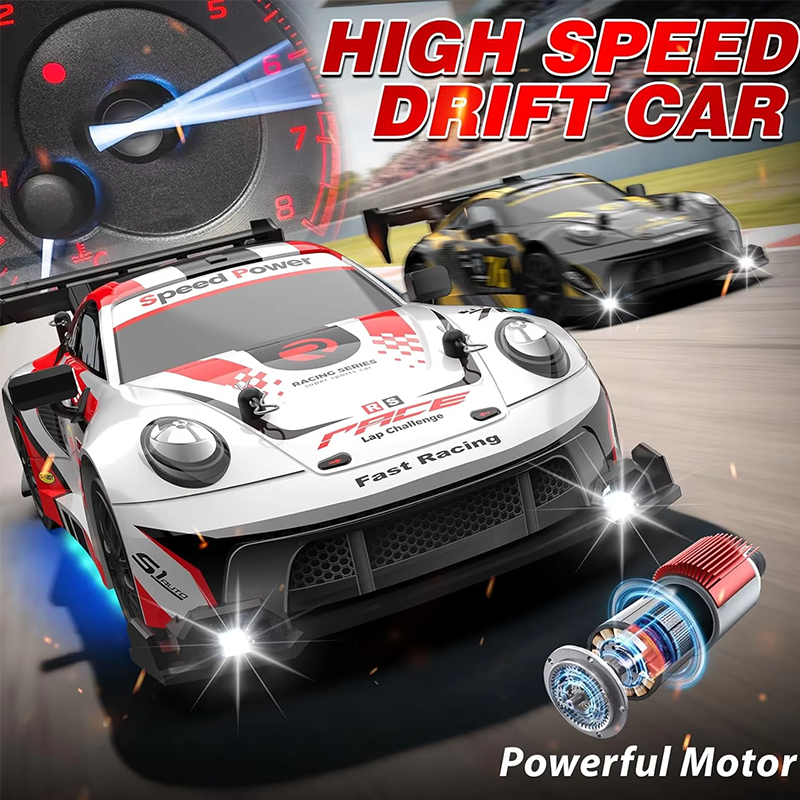 New 1:24 Scale Mini RC Drift C - Car Accessories For Night Driving reseña y precio