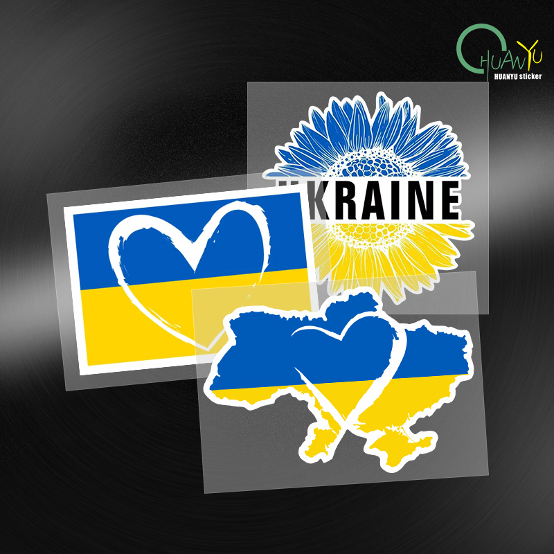 Sign Car Sticker Ukraine Sunfl - Car Accessories Uk reseña y precio