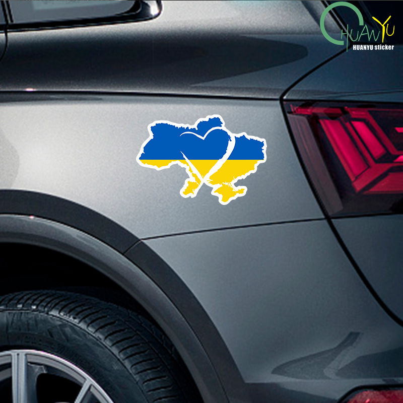 Sign Car Sticker Ukraine Sunfl - Car Accessories Uk reseña y precio