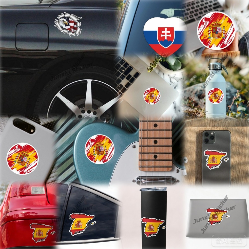 Brunei Drift Flag Sticker Brun - Car Accessories Brunei reseña y precio