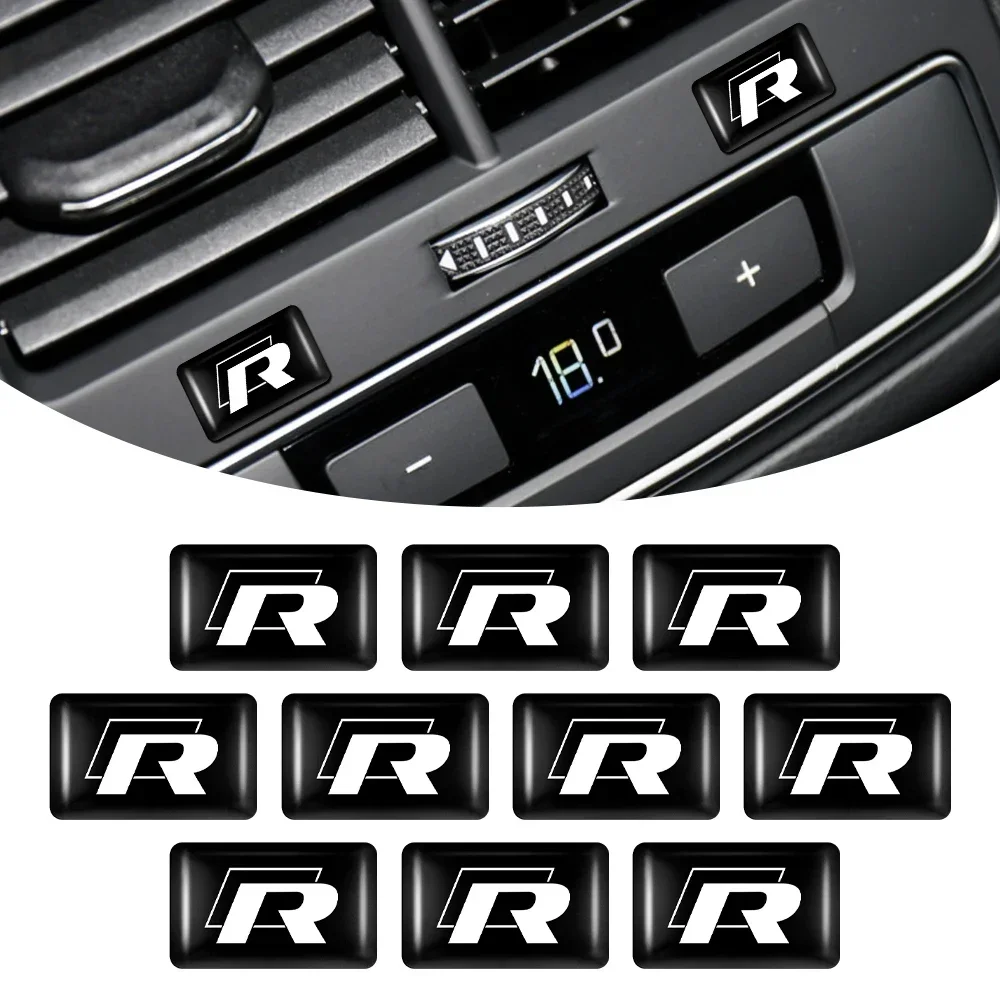10pcs logo Drip glue Badge Emb - Car Accessories Logo reseña y precio