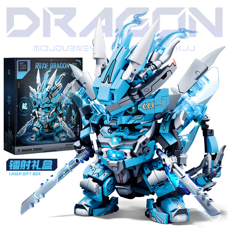 2 in 1 Transformable Mecha Rob - Car Accessories For Boys reseña y precio
