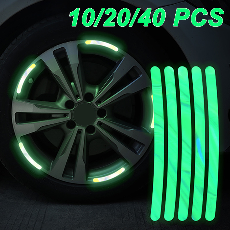 10/20/40PCS Reflective Sticker - Car Accessories For Night Driving reseña y precio