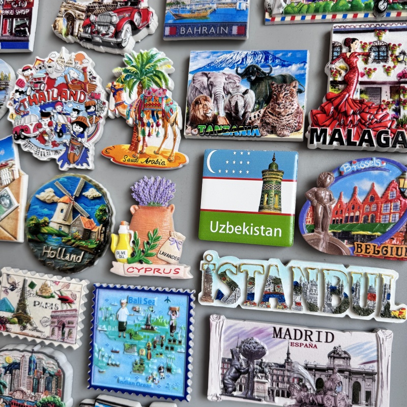 Fridge Magnets Italy Paris Hol - Car Accessories Bali reseña y precio