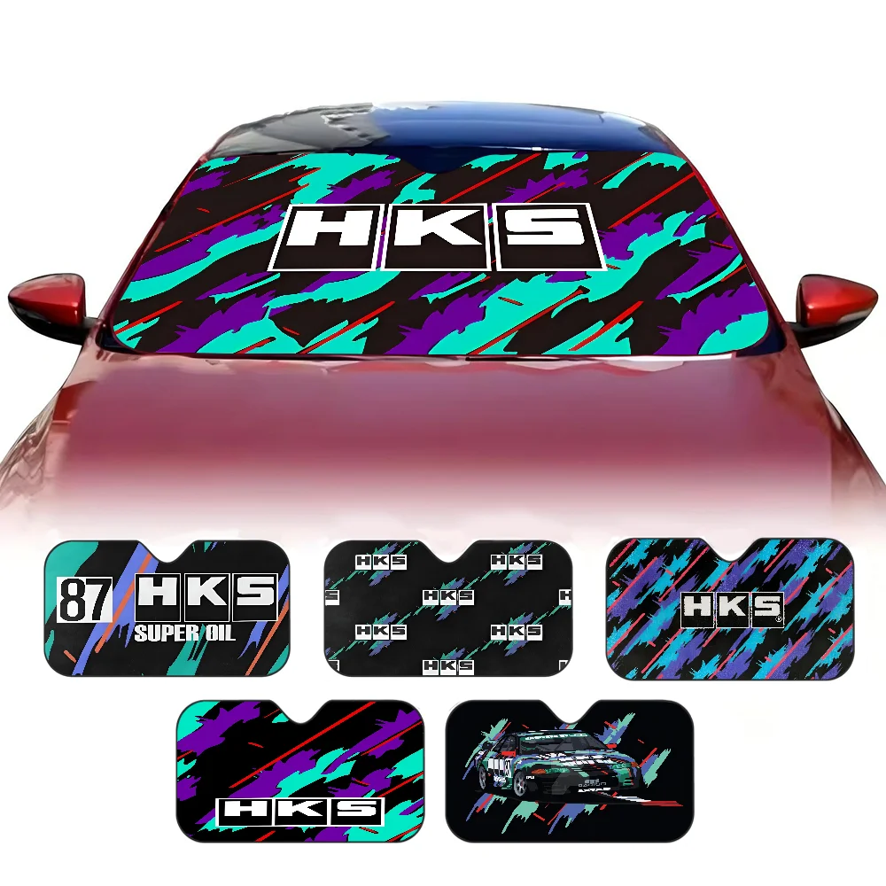Sports Car HKS JDM Accessories - Automatic Car Sunshade reseña y precio